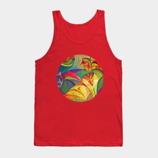 spring dog Tank Top